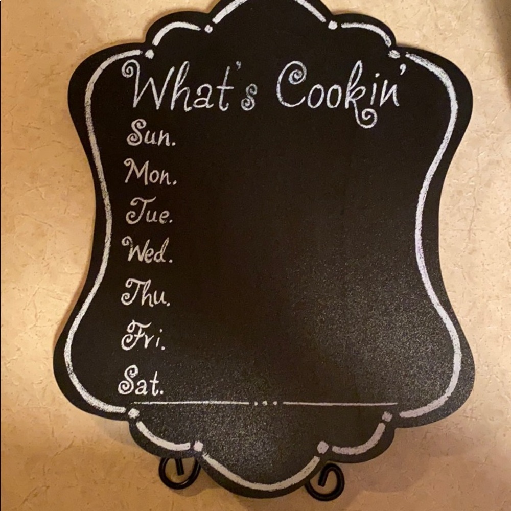 Menu board